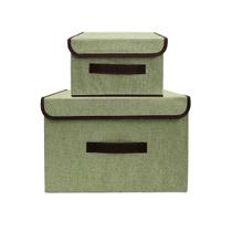 Kit caixa organizadora com tampa para guarda roupa - Amigold