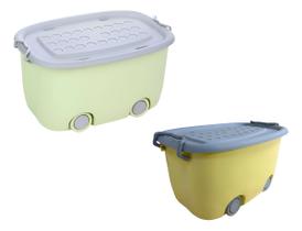 Kit Caixa Organizadora P/ Lego Livro Boneca Carrinho - P E G