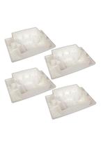 Kit Caixa Para Embutir Painel Plafon Na Laje 7 Unidades Para 18w + 6 Unidades Para 12w Kit Caixa Para Embutir Painel Plafon Na Laje 7 Unidades Para 18w + 6 Unidades Para 12w