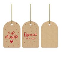 Kit Caixa Para Presentes Amarelo Laço Papel de Seda