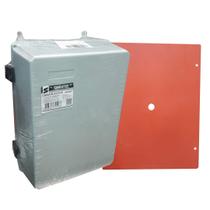 Kit caixa plast c35-26-17cm gr c/fecho + placa grande sibra Kit caixa plast c35-26-17cm gr c/fecho + placa grande sibra