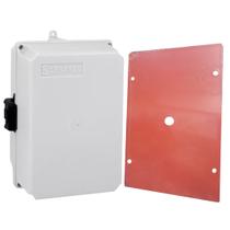 Kit caixa plastica c20-14-14cm pq + placa laranja sibratec Kit caixa plastica c20-14-14cm pq + placa laranja sibratec