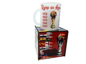 Kit Caixa Presente Copa Do Mundo No Qatar - A Taça É Nossa - Reidopendrive