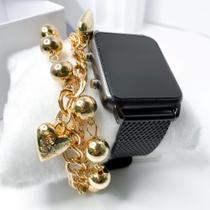 Kit caixa relógio preto metal led digital quadrado e pulseira feminina essencial