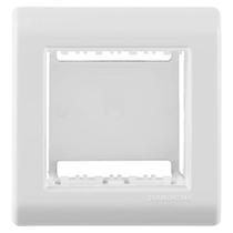 Kit Caixa Sobrepor E Moldura 2 Modulo 57303/002 Lizflex 20 Un - TRAMONTINA