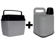 kit Caixa Térmica 34 Litro Com Garrafão 5 Litros - MOR