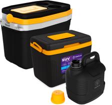 Kit Caixa Térmica Termolar 20 Litros + Caixa Térmica 8 Litros E Garrafão