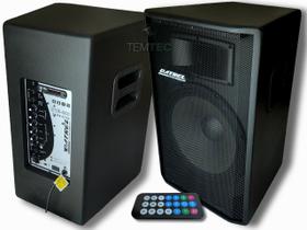 Kit caixas de som 15" 600w datrel portátil profissional Kit caixas de som 15" 600w datrel portátil profissional
