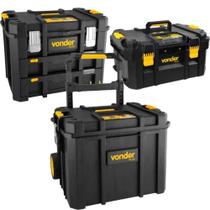 Kit Caixas Ferramentas CPV 900 e CRV 900 com Organizador CPV 920 PLUS VONDER Kit Caixas Ferramentas CPV 900 e CRV 900 com Organizador CPV 920 PLUS VONDER