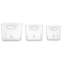 Kit Caixas Organizadoras Electrolux Experience 14,4 Litros Modular Kit Caixas Organizadoras Electrolux Experience 14,4 Litros Modular