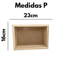 Kit Caixinha Bandeja de Madeira Retangular P 16cm x 23cm - Classe Artesanato Kit Caixinha Bandeja de Madeira Retangular P 16cm x 23cm - Classe Artesanato
