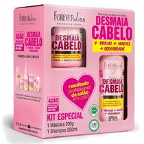 Kit Caixinha Desmaia Cabelo Forever Liss Shampoo + Mascara