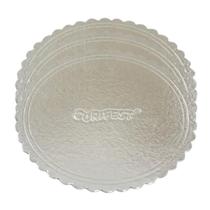 KIT CAKE BOARD PREMIUM PRATA Nº32 C/ 3 UN - CURIFEST