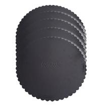 KIT CAKE BOARD PREMIUM PRETO Nº15 C/ 5 UN - CURIFEST