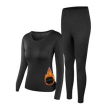 Kit Calça Blusa Térmica Inverno Frio Intenso Feminino Forrada Tamanho Único