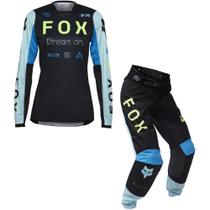 Kit Calça + Camisa Feminino Fox 180 Race Spec 2025