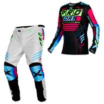 Kit Calça Infantil Pro Tork Next + Camisa Infantil Pro Tork Next Conjunto Em Poliéster