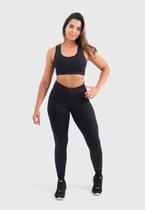 Kit Calça Legging e Top Suplex Academia Feminino Techmalhas