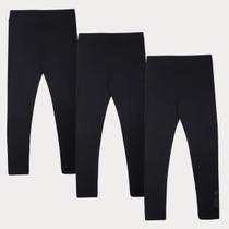 Kit Calça Legging Infantil Fila Letter Fun II Menina 3 Peças Kit Calça Legging Infantil Fila Letter Fun II Menina 3 Peças