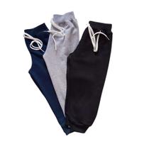 Kit Calça Moletom Infantil Confortável versátil e estilosa perfeita para o dia a dia