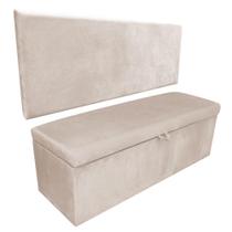 Kit Calçadeira Painel Clean 0,90cm Suede Bege