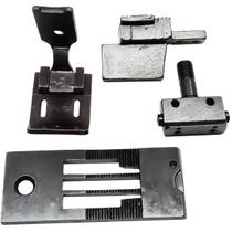 Kit Calcador Bitola Chapa Dente Pespontadeira 2 Agulhas 9/16