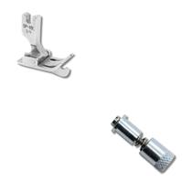 Kit Calcador Pesponto C/Guia Esquerdo 10mm SP-18L 3/8 + Engate Rápido Kit Calcador Pesponto C/Guia Esquerdo 10mm SP-18L 3/8 + Engate Rápido