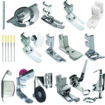 Kit Calcador Pézinho Acessorios Costura Reta Pretinha Antiga Kit Calcador Pézinho Acessorios Costura Reta Pretinha Antiga