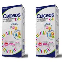 Kit Calceos Kids Solução Oral 200ml com 2 unidades Kit Calceos Kids Solução Oral 200ml com 2 unidades