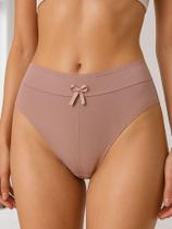 Kit Calcinha Algodão Tanga Cós Alto Duplo Modeladora Pós Parto - c6 RAQUEL