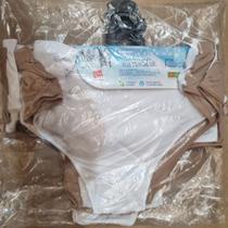 Kit Calcinha Cintura Baixa Hanes c/2 pçs Choc/Bco G Kit Calcinha Cintura Baixa Hanes c/2 pçs Choc/Bco G