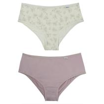 Kit Calcinha Del Rio Feminina 2 Peças Cós Largo