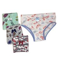 Kit Calcinha Infantil Cós Duplo Calçolinha Atacado C/ 10 Und