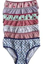 Kit calcinha infantil menina Algodao 7 Peças Kit calcinha infantil menina Algodao 7 Peças