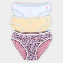Kit Calcinha Infantil Pimpolho 3 Peças