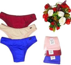 Kit Calcinhas Básica 3 unidades