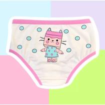 Kit calcinhas infantis Gabby 5 peças Kit calcinhas infantis Gabby 5 peças