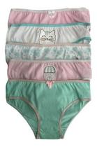 Kit Calcinhasas Femininas Infantil Algodao 7 Peças Kit Calcinhasas Femininas Infantil Algodao 7 Peças