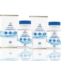 Kit Cálcio 400mg Vitamina D 120 Cáps.