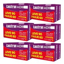 Kit Calcitran MDK 1000UI Com 6 Unidades De 90 Comprimidos Revestidos Cada