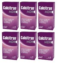 Kit Calcitran MDK Com 6 Unidades De 60 Comprimidos Cada