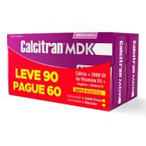 Kit calcitran mdk leve 90 pague com 60 comprimidos