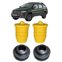 kit Calço 3cm + Batente Suspensão Traseiro Palio Weekend