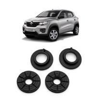 Kit Calço Borracha Traseiro Inferior E Superior Renault Kwid