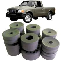 Kit calço coxim bucha borracha cabine simples ranger g1 importada 1994 a 1997 (só borrachas)