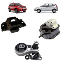 Kit Calço Coxim Direito Esquerdo Motor Ecosport Fiesta 1.0