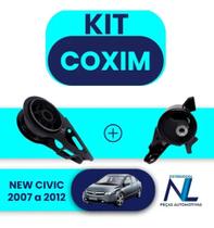 Kit Calco Coxim Motor E Cambio Manual Honda Fit 2003 À 2008