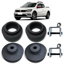 Kit Calço de Mola Dianteiro 2,5cm Traseiro 5cm Saveiro G5/.. Kit Calço de Mola Dianteiro 2,5cm Traseiro 5cm Saveiro G5/..