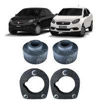Kit Calço De Mola Dianteiro 2cm E Traseiro 5cm Fiat Siena