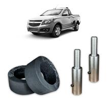 Kit Calço de Mola Dianteiro 5cm +Prolongador Dt 2Pol Montana